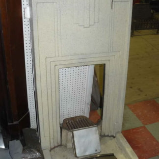 Original Retro Cast Iron Fire Place