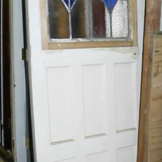 Edwardian and 1930's Doors with Stained Glass