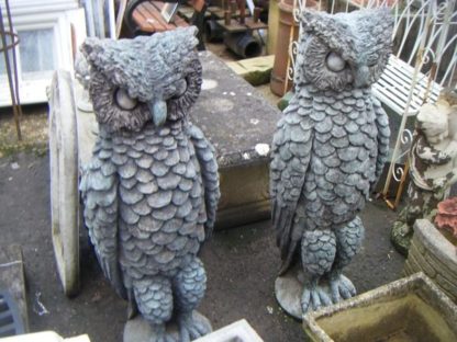Handmade Owl Statues