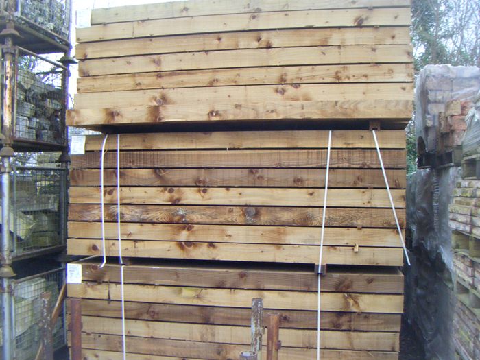 New pressure treated Sleepers