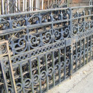 Reclaimed Cast Iron Entrance Gates