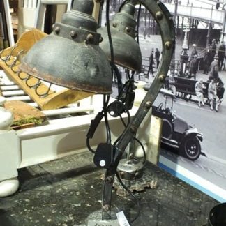 Metal side lamps (set of 2)