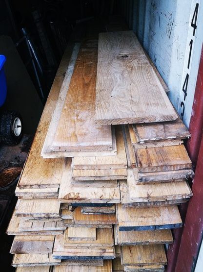 Used Oak Plank Flooring