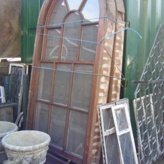 Arched Victorian Oak Sash Windows