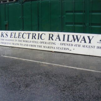 Volks Electric Railway Signage, Brighton