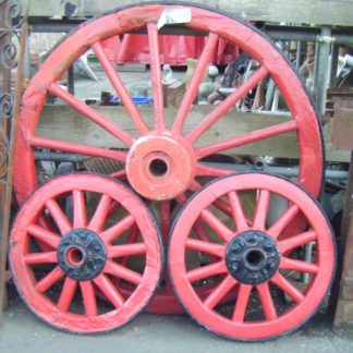 Old Cart Wheels