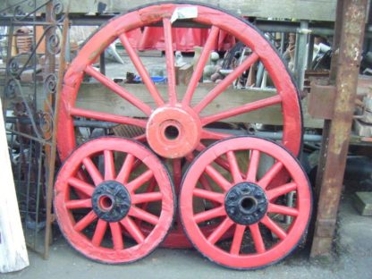 Old Cart Wheels