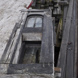 Oak Window Sections Possibly Porch