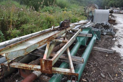 Moveable Gantry Lift with Block and Tackle