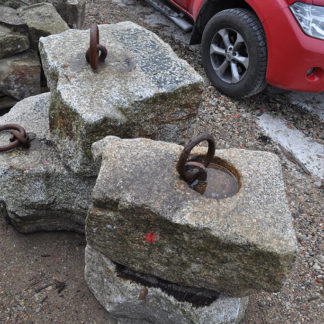 Granite Blocks with Anchor Rings