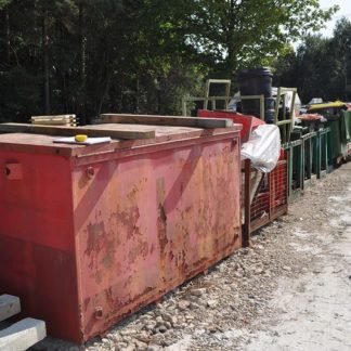 Lockable Gas Storage Container