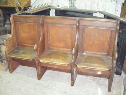 Pews Oak Seats