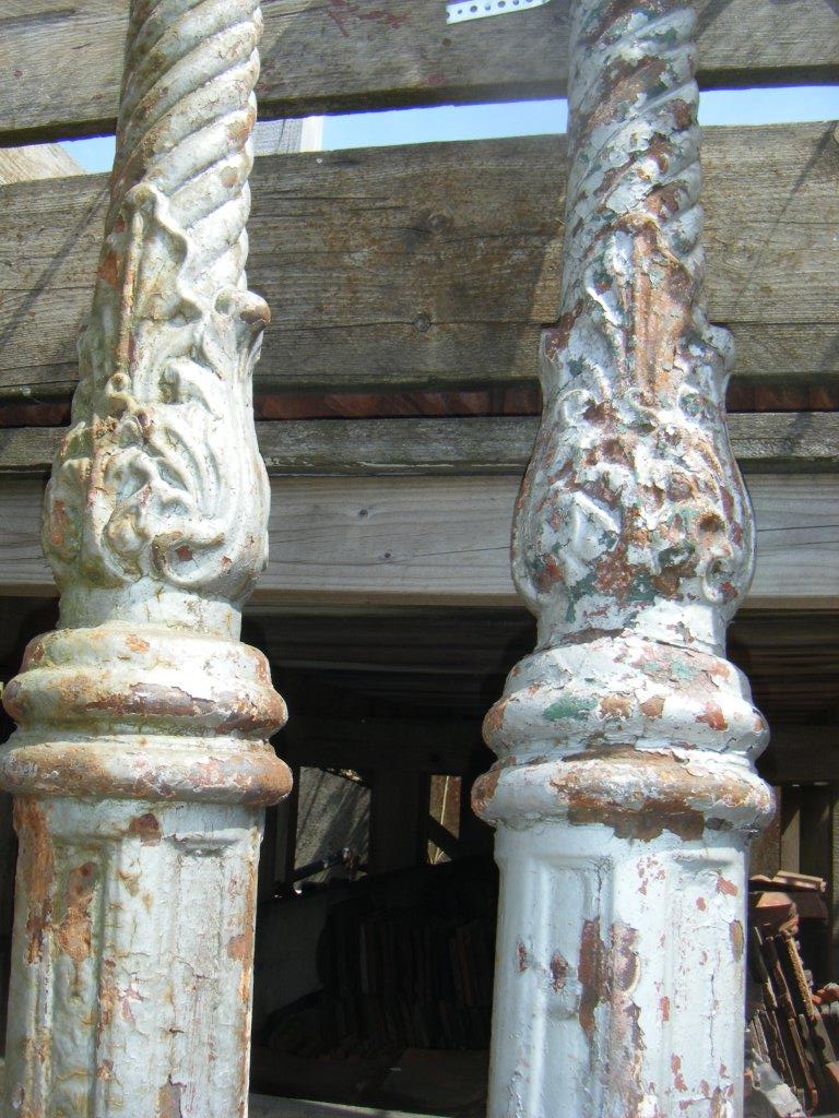 Ornate lamp posts